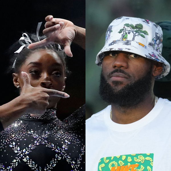 Simone Biles- LeBron James