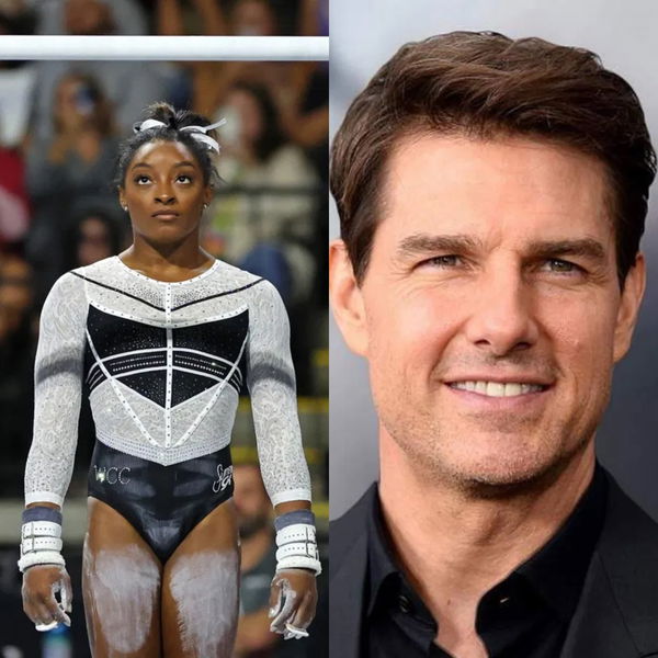 Simone Biles Tom Cruise