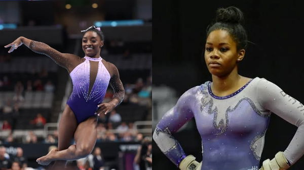 Simone Biles and Gabby Douglas