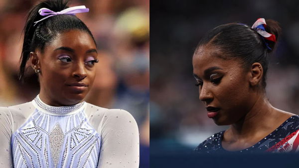 Simone Biles and Joran Chiles