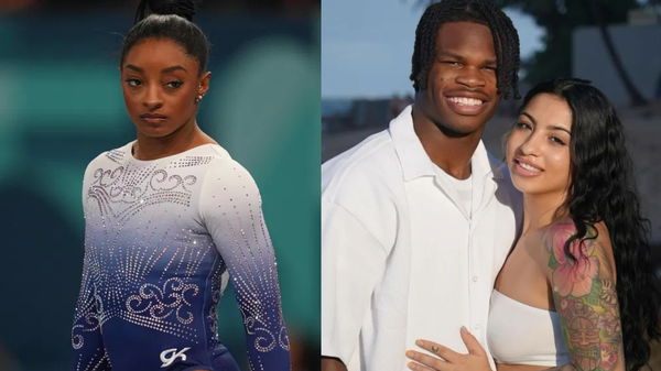 Simone Biles and Travis (1)