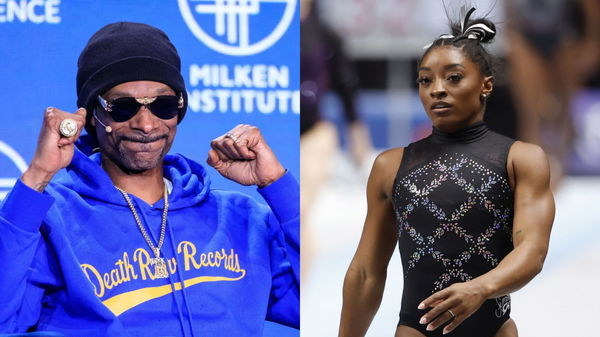 Snoop Dogg and Simone Biles