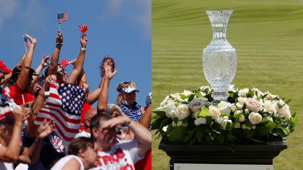 Solheim Cup Fans Collage