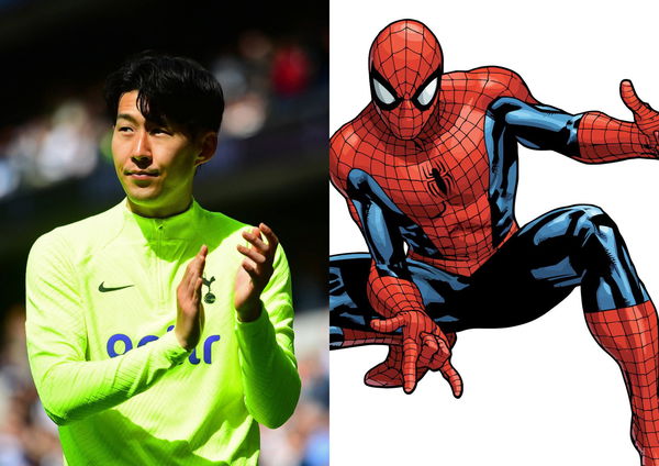 Son Heung Min Spiderman