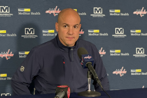 Washington Capitals Coach Admits to ‘Mistakes’ After Back-to-Back Losses Against Hurricanes