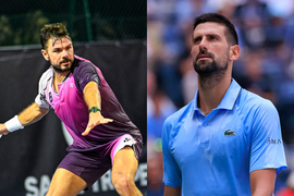 Stan Wawrinka and Novak Djokovic