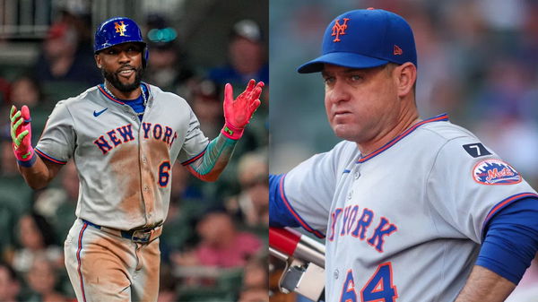 Starling Marte and Carlos Mendoza