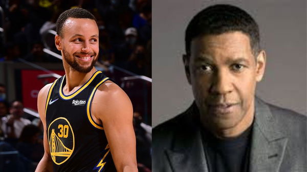 Steph Curry Denzel Washington