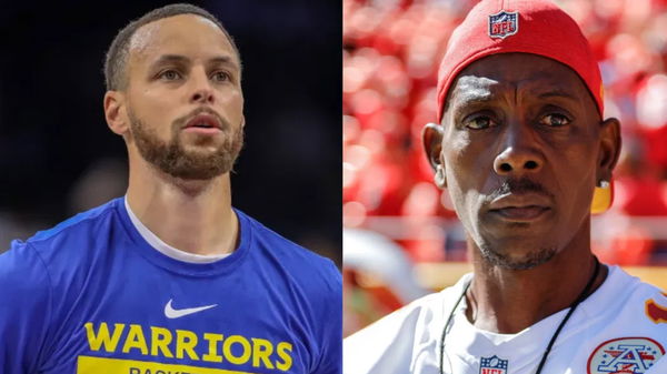 Steph Curry, Pat Mahomes Sr