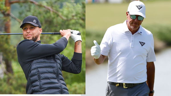 Steph Curry-Phil Mickelson Collage