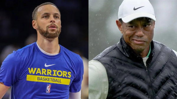 Steph Curry Tiger Woods Collage