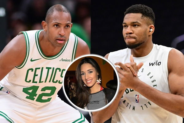 Al Horford, Amelia Vega, Giannis Antetokounmpo