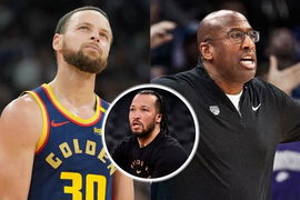 Stephen Curry Mike Brown Jalen Brunson FI