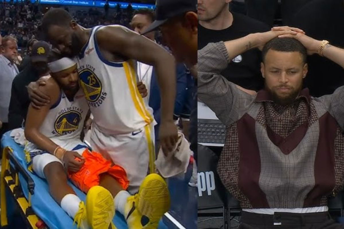 Stephen Curry in Utter Disbelief After Moses Moody’s Gruesome Injury in Warriors-Mavs