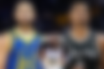 Stephen Curry, Victor Wembanyama and Draymond Green