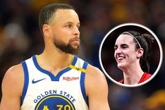 Stephen Curry and Caitlin Clark