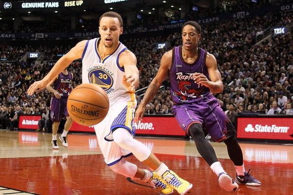 NBA: Golden State Warriors at Toronto Raptors