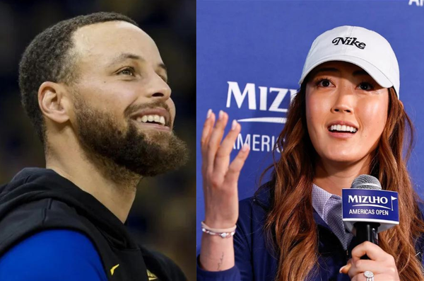 Stephen Curry and Michelle Wie West