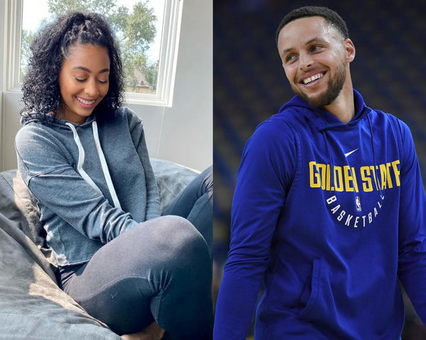 Stephen Curry and sister Sydel