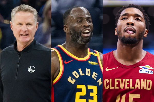 Steve Kerr, Draymond Green, Donovan Mitchell