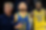Steve Kerr, Stephen Curry, LeBron James