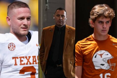 Tough Arch Manning Stance Bursts Texas Bubble After Steve Sarkisian’s Clear Message on Quinn Ewers Legacy