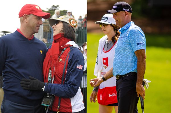 Stewart Cink Wife &#8211; Caddie