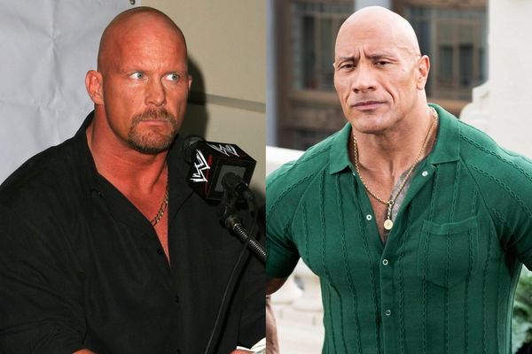 Stone Cold Steve Austin Dwayne Johnson