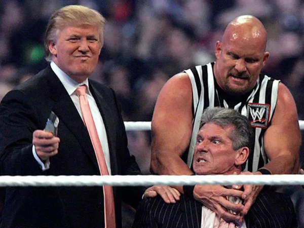 Stone Cold Steve Austin Vince McMahon Donald Trump