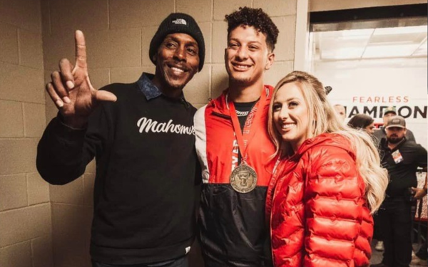 Patrick mahomes brittany mahomes pat mahomes sr