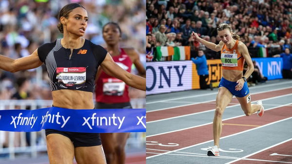 Sydney McLaughlin-Levrone and Femke Bol