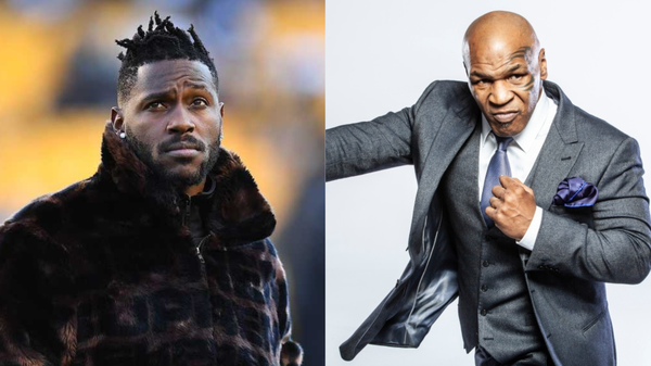 Antonio Brown Mike Tyson