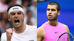Taylor Fritz, Carlos Alcaraz