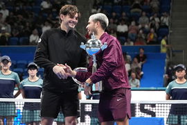 Taylor Fritz and Carlos Alcaraz