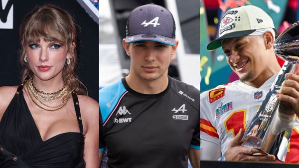 Taylor Swift-Esteban Ocon-Patrick Mahomes