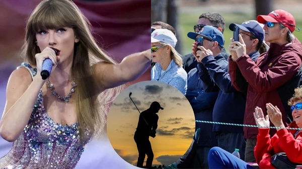 Taylor Swift Fans Golfer Collage