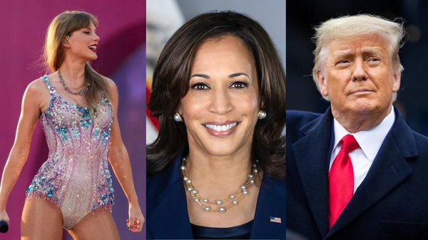 Taylor Swift Kamala Harris Donald Trump