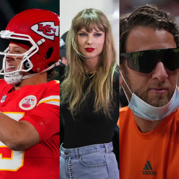 Taylor Swift, Patrick Mahomes and Dave Portnoy