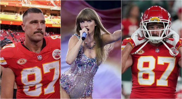 Taylor Swift Rocks Custom Travis Kelce Jacket as the Chiefs