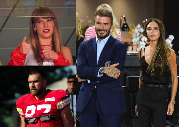 Taylor Swift Travis Kelce David Beckham Victoria Beckham