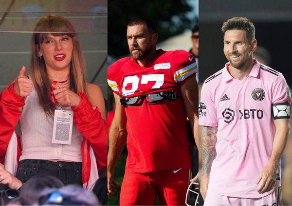 Taylor Swift Travis Kelce and Lionel Messi