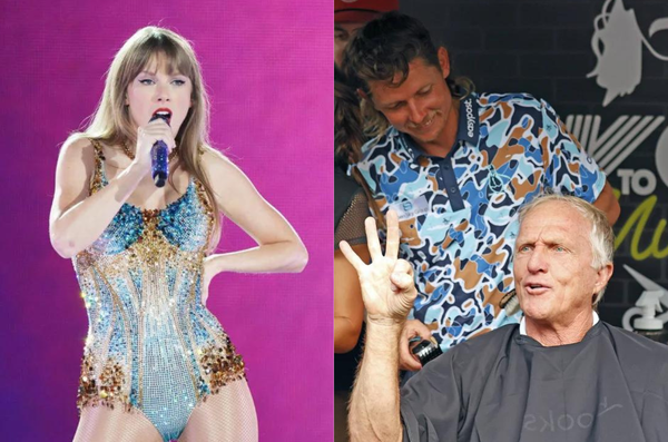 Taylor Swift and Greg Norman; Super Bowl &#038; LIV Golf