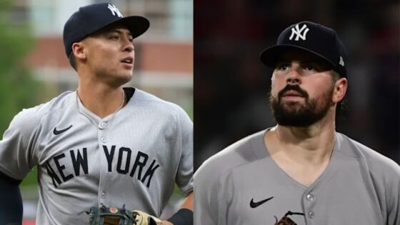 Anthony Volpe & Girlfriend Face Epic Roast As Yankees Fans Turn On Couple After Carlos Rodón’s Charity Event