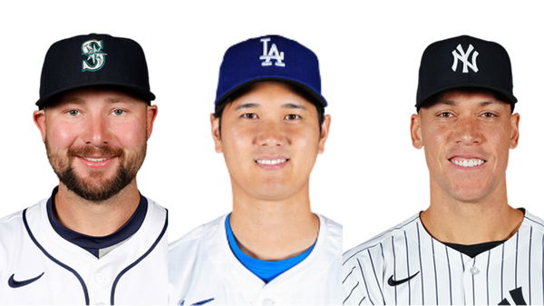 Cal Raleigh and Shohei Ohtani and Aaron Judge