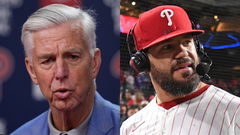 Kyle Schwarber and  Dave Dombrowski
