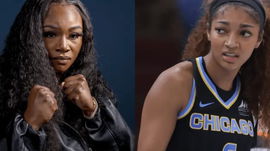 Claressa Shields and Angel Reese
