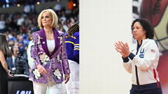 Kim Mulkey and Kara Lawson |  Duke Vs LSU