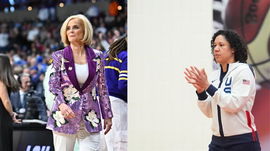 Kim Mulkey and Kara Lawson |  Duke Vs LSU