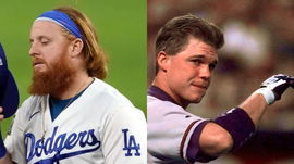 Justin Turner and Chipper Jones