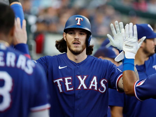 Texas Rangers catcher Jonah Heim